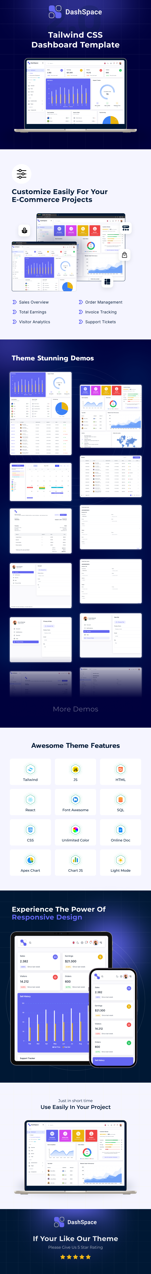DashSpace - Admin Dashboard Template